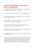 USPAP Practice Test Questions and answers Newest RATED A&plus; 2025&sol;2026 NEW&excl;&excl;