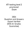 ATI Testing Level 2 Proctored Exam &vert; Nursing Study Guide and Practice Questions PDF