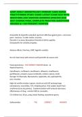 AANP ADULT GERONTOLOGY PRIMARY CARE NURSE PRACTITIONER STUDY GUIDE LATEST EXAM 2025 WITH QUESTIONS AND VERIFIED ANSWERS UPDATED 2026 2027 COURSE FINAL COMPLETE PRACTICE QUESTIONS GRADED A&plus; 100 PERCENT VERIFIED     