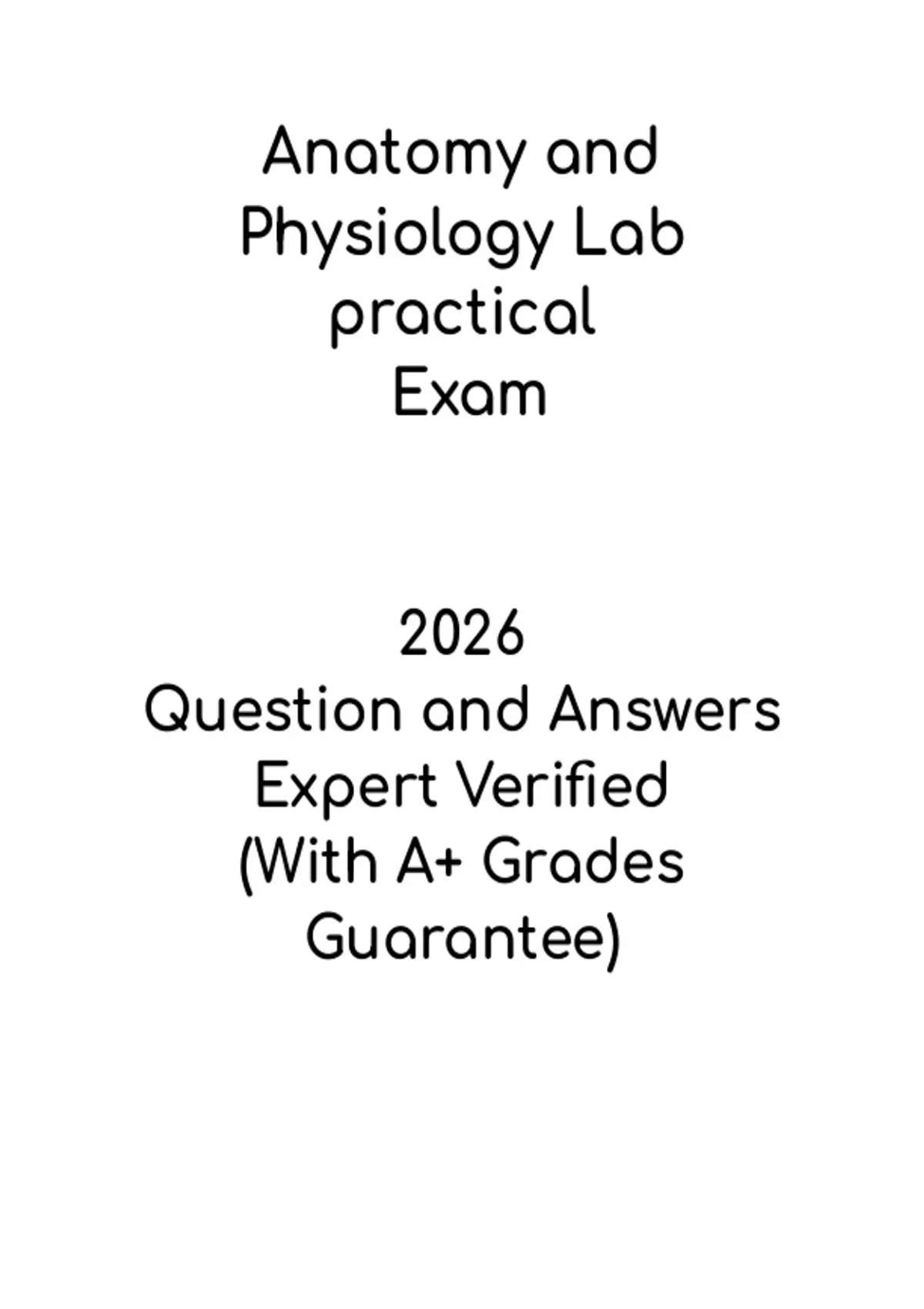 Anatomy and Physiology Lab Practical 4 | Study Guide and Practice PDF ...