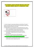 ATI RN MENTAL HEALTH ONLINE PRACTICE B 2026 JUST RELEASED VERSION