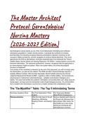 2026&sol;2027 Gerontological Nursing Exam Prep & Elite Test Bank  &vert; Toward Healthy Aging 11th Ed&period; &vert; NGN NCLEX Study Guide