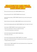 APEA 3P EXAM STUDY GUIDE COMPLETE EXAM QUESTIONS AND CORRECT ANSWERS &lpar;LATEST UPDATE 2026&rpar; A&plus;