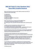 NRS 204 Ticket To class Questions &lpar;ALL&rpar; Exam With Complete Solutions