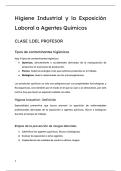 Apuntes Agentes Qu&iacute;micos 