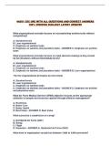 4A051 CDC URE WITH ALL QUESTIONS AND CORRECT ANSWERS 100&percnt; VERIFIED 2026-2027 LATEST UPDATE&excl;&excl;