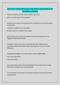 D184 WGU STANDARD-BASED ASSESSMENT QUESTIONS WITH ACCURATE ANSWERS