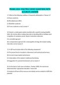PRAXIS 5354- MULTIPLE CHOICE QUESTIONS WITH ACCURATE ANSWER