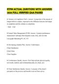 RTPM ACTUAL QUESTIONS WITH ANSWERS 2026 FULL VERIFIED Q&A PASSED