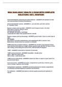 WGU D446 ADULT HEALTH 2 EXAM WITH COMPLETE SOLUTIONS 100&percnt; VERIFIED&excl;&excl;