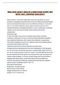 WGU D446 PACKAGED EXAMS&excl;&excl;