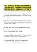 SIDA BADGE QUESTIONS AND CORRECT ANSWERS 2026 TEST BANK COLLECTION 2026 COMPLETE SOLUTIONS GRADED A&plus;