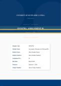OVM3701 Assignment 1 2026 Semester 1 Due March 2026
