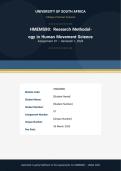 HMEMS80 Assignment 1 Semester 1 &lpar;198068&rpar; 2026 Due 30 March 2026
