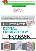 Test Bank for Illustrated Dental Embryology&comma; Histology&comma; and Anatomy 5th Edition by Margaret J&period; Fehrenbach & Tracy Popowics &vert; Questions & Answers
