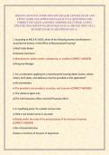 ARIZONA MANUFACTURED HOUSING DEALER LICENSE EXAM AND STUDY GUIDE 2026 APPROVED EXAM ACTUAL QUESTIONS AND CORRECT DETAILED ANSWERS &lpar;VERIFIED SOLUTIONS&rpar; LATEST UPDATED 2026 EDITION GUARANTEED PASS A&plus; &lpar;BRAND NEW&excl;&rpar; FULL REVISED EXAM GUARANTEED PASS A&plus;