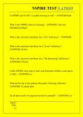 NSPIRE TEST QUESTIONS AND ANSWERS 2026