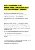NURS 5334 PHARM ANTIMICROBIALS PART 1 MODULE 2 EXAMINATION 2026 QUESTIONS WITH SOLUTIONS GRADED A&plus;