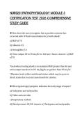 NURS 5334 PHARMACOLOGY ANTIMICROBIALS PART 1 STUDY GUIDE 2026 COMPREHENSIVE Q&A PASSED