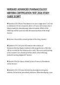 NURS6521&lowbar;ADVANCED&lowbar;PHARMACOLOGY&lowbar;MIDTERM&lowbar;CERTIFICATION&lowbar;TEST&lowbar;2026&lowbar;STUDY