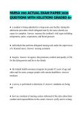 NURSA&lowbar;1105&lowbar;ACTUAL&lowbar;EXAM&lowbar;PAPER&lowbar;2026&lowbar;QUESTIONS&lowbar;WITH&lowbar;SOLUTIONS&lowbar;GRADED
