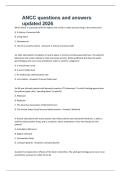 ANCC questions and answers updated 2026
