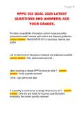 RPPO 302 QUAL 2026 LATEST  QUESTIONS AND ANSWERS&vert; ACE  YOUR GRADES&period;