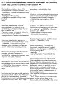 GLG 0010 Governmentwide Commercial Purchase Card Overview Exam Test Questions with Answers Graded A&plus;