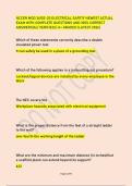 NCCER MOD 26102-20 ELECTRICAL SAFETY NEWEST ACTUAL  EXAM WITH COMPLETE QUESTIONS AND 100&percnt; CORRECT  ANSWERS&vert;A&sol;&sol; VERIFIED&sol;&sol; A&plus; GRADED &vert;LATEST 2026