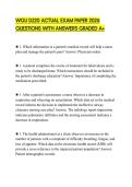 WGU D220 ACTUAL EXAM PAPER 2026 QUESTIONS WITH ANSWERS GRADED A&plus;