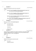 PEDG 5307 Quiz 1 &vert; Questions and answers &vert; Updated RATED A&plus; &vert; NEW 2026 &vert;Lamar University