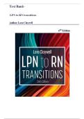 Test Bank LPN to RN Transitions 6th Edition by Lora Claywell &vert; Chapters 1-18 &vert; ISBN 9780443105241 &vert; NGN NCLEX-RN Prep 2026&sol;2027