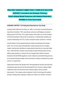 WGU D081 VERSION 5 QBM3 TASK 1 COMPLETE SOLUTION 2026&sol;2027 &vert; Innovative and Strategic Thinking &vert; Rubric-Aligned Model Response with Detailed Rationales &vert; GRADED A &vert; Pass Guaranteed
