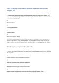 Lehne Ch 44 Drugs Acting on RAAS Questions and Answers&period; All Exam Questions and Correct Answers &vert; Graded A&plus; &vert; 2025&sol;2026 Update&vert;