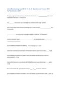 Lehne Pharmacology Exam 2&colon; Ch&period; 44&comma; 45&comma; 50 Questions and Answers&period; All All Exam Questions and Correct Answers &vert; Graded A&plus; &vert; 2025&sol;2026 Update&vert;