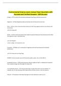 Environmental Science exam review&sol; Exam Questions with Accurate and Verified Answers&period; 100&percnt;Success