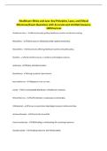 Healthcare Ethics and Law&colon; Key Principles&comma; Laws&comma; and Ethical Dilemmas&sol;Exam Questions with Accurate and Verified Answers&period; 100&percnt;Success