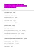 UAMS- Blood bank- DONOR DEFERRALS - Questions and All Correct Answers&period;