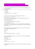 Blood Bank Week 1 Quiz and All Correct Answers 2025-2026 Updated&period;