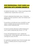 PCIP PROFESSIONAL STUDY GUIDE 2026 QUESTIONS WITH ANSWERS GRADED A&plus;