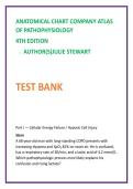 Atlas of Pathophysiology Test Bank &lpar;4th Ed&rpar; Julie Stewart &vert; Nursing Test Bank 2026 &vert; Pathophysiology MCQs & Disease Process Nursing Questions