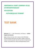 Atlas of Pathophysiology Test Bank &ndash; Julie Stewart 4th Ed &vert; Nursing Test Bank 2026 &vert; Pathophysiology MCQs & Disease Process Nursing Questions
