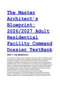 2026&sol;2027 California ARF Administrator Exam Test Bank &vert; EDR 610 Title 22 Study Guide