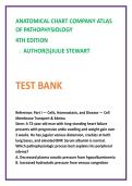 Title&colon; Atlas of Pathophysiology Test Bank 4th Edition &ndash; Julie Stewart &vert; Nursing Test Bank 2026 &vert; Pathophysiology MCQs & Disease Process Nursing Questions