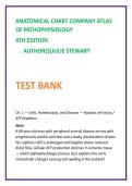 Atlas of Pathophysiology Test Bank Julie Stewart 4th Edition &vert; Nursing Test Bank 2026 &vert; Pathophysiology MCQs & Disease Process Nursing Questions