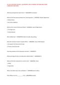 PA ACT 120 STUDY EXAM &num;1 - QUESTIONS AND ANSWERS &vert; WINTER 2026 &vert; WITH COMPLETE SOLUTION&period;