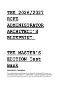 2026&sol;2027 RCFE Administrator Exam Test Bank & Blueprint &vert; California Title 22 Study Guide
