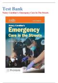 Test Bank For Nancy Caroline&rsquo;s Emergency Care in the Streets&comma; 9th Edition by Nancy Caroline&vert; 9781284236088&vert; All Chapters 1-53&vert; LATEST