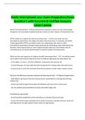 Public International Law&colon; Exam Preparation&sol;Exam Question's with Accurate & Verified Answers&period; Latest Update