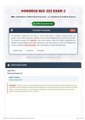 Hondros Bio 253 exam 2 350&plus; &lpar;Updated for 2026&rpar; Exam Prep Pack   A&plus; Questions & Verified Answers